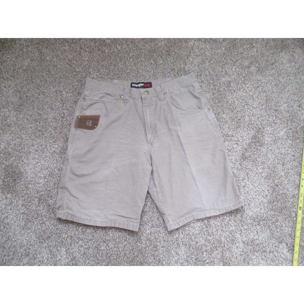 Wrangler Riggs Workwear Ripstop Cargo Shorts Men’s 34 Khaki Utility Carpenter